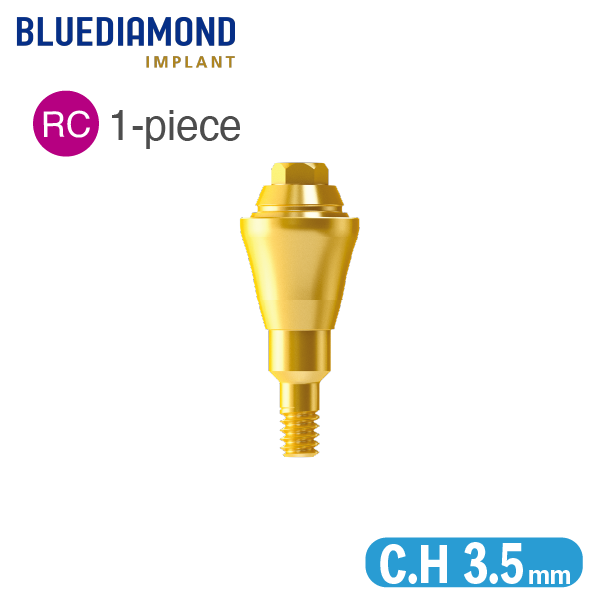 Multi-unit Abutment [BD] RC C.H=3.5 / 1-piece